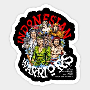 indonesian warriors Sticker